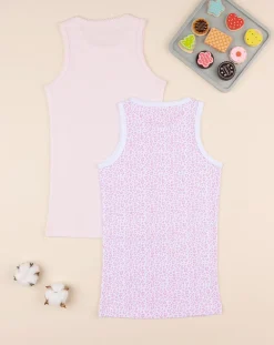 Prenatal Intimo E Calze-Pack 2 Canotte Intime Bambina