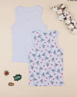 Prenatal Intimo E Calze-Pack 2 Canotte Intime Bambino Spiderman