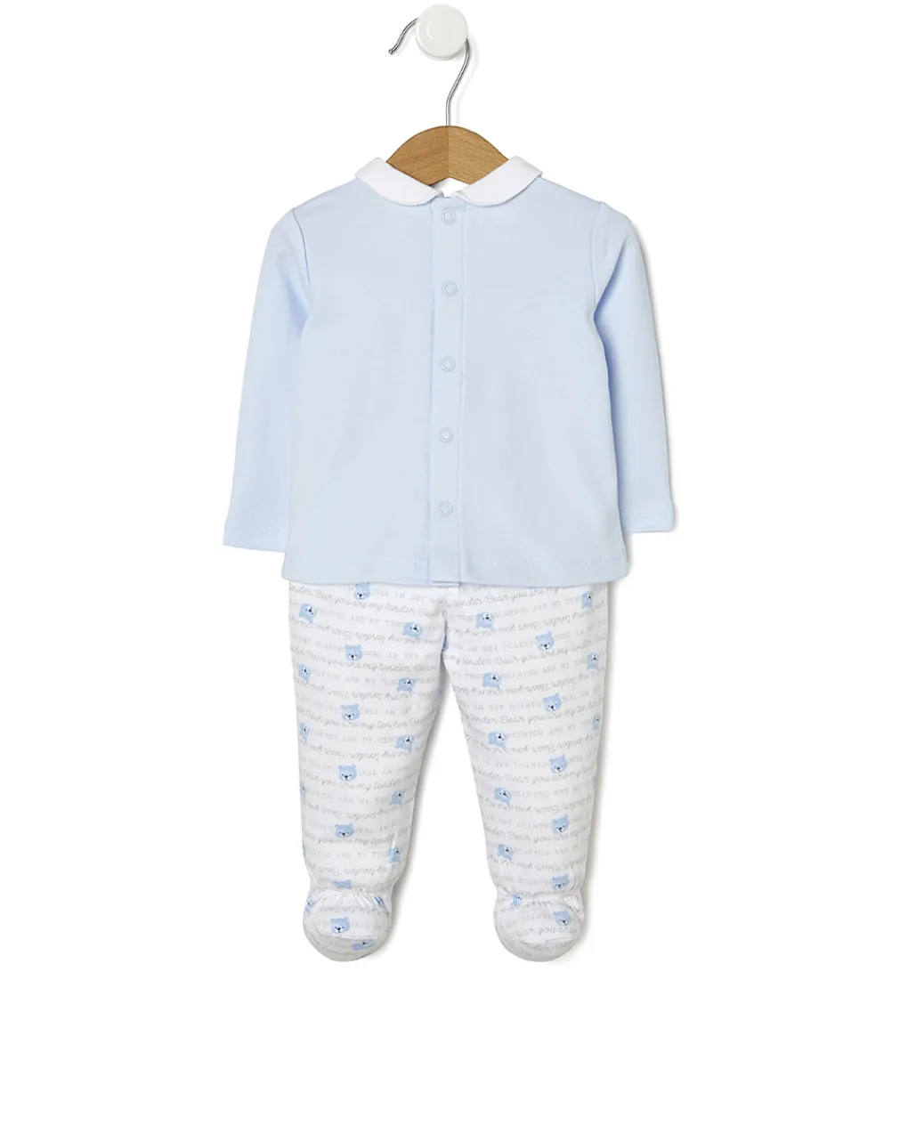 Prenatal Abiti Completi E Tutine-Pack 2 Completi Azzurri Con Orsetti