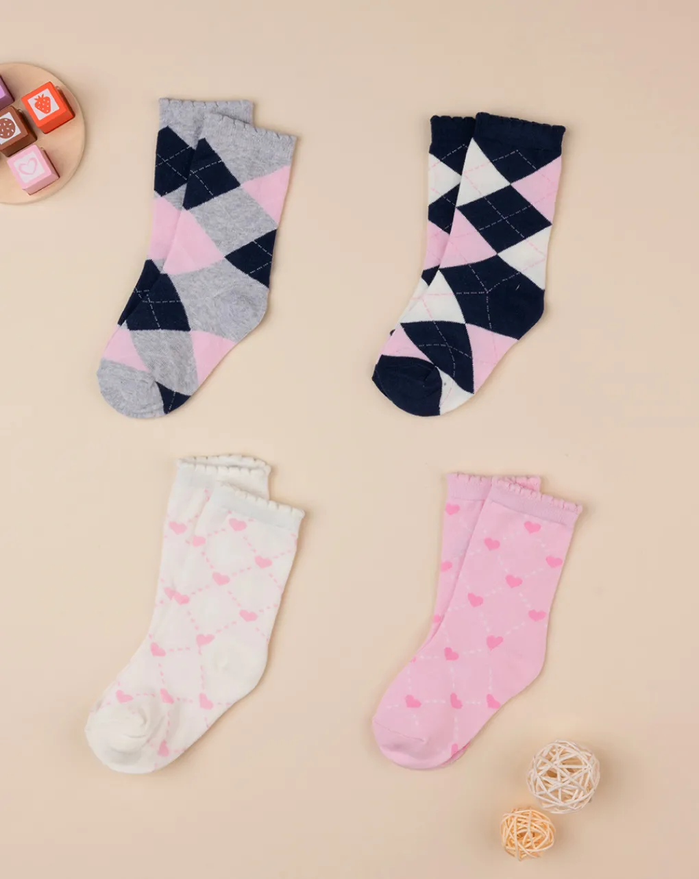 Prenatal Intimo E Calze-Pack 4 Gambaletti Bambina