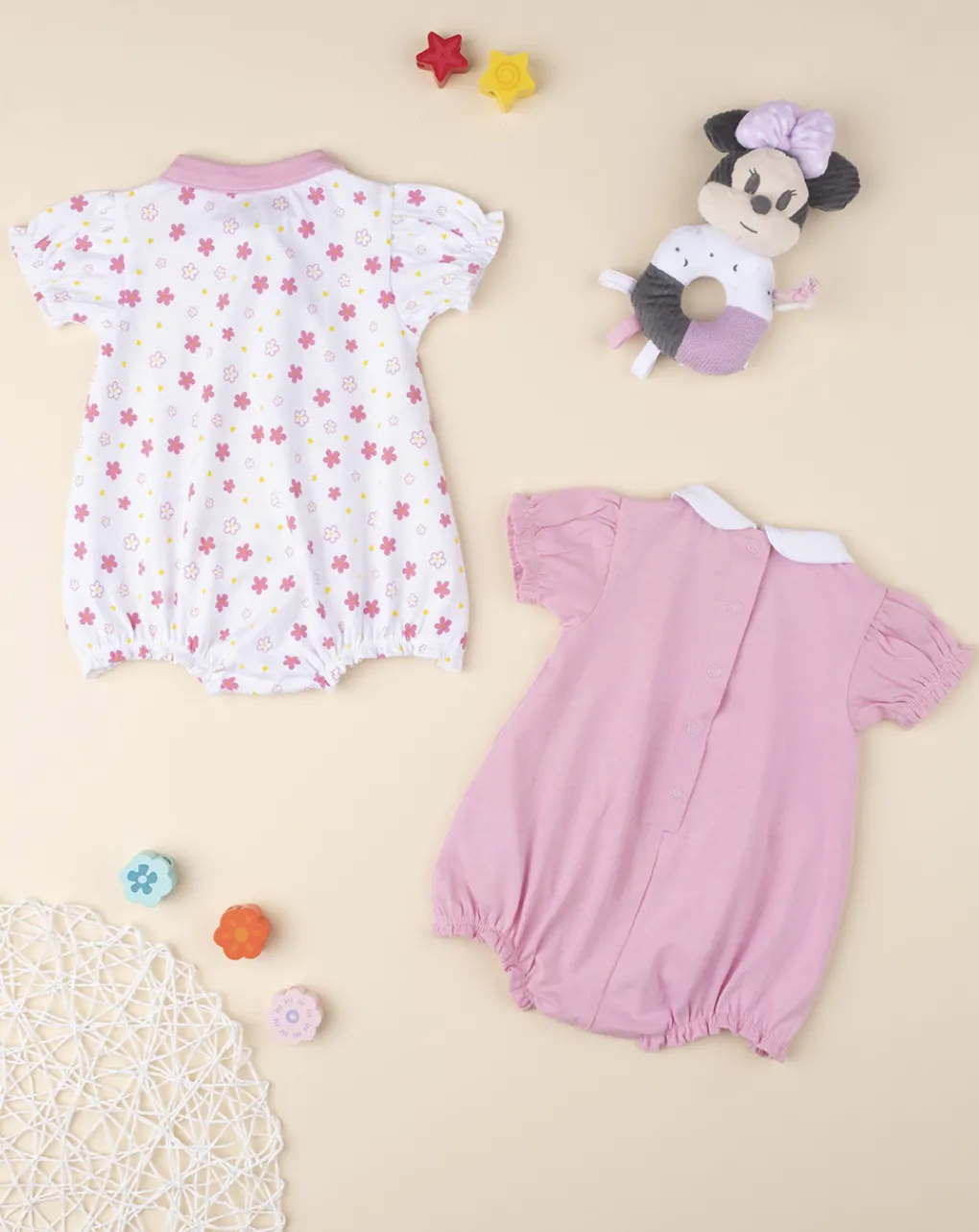 Prenatal Abiti Completi E Tutine-Pack 2 Pagliaccetti Girl Pink