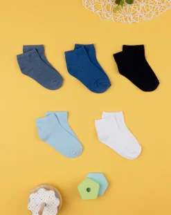 Prenatal Body Intimo E Calze-Pack 5 Paia Calzine Bambino