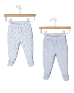 Prenatal Pantaloni E Salopette-Pack 2 Pezzi Ghette In Ciniglia Unisex