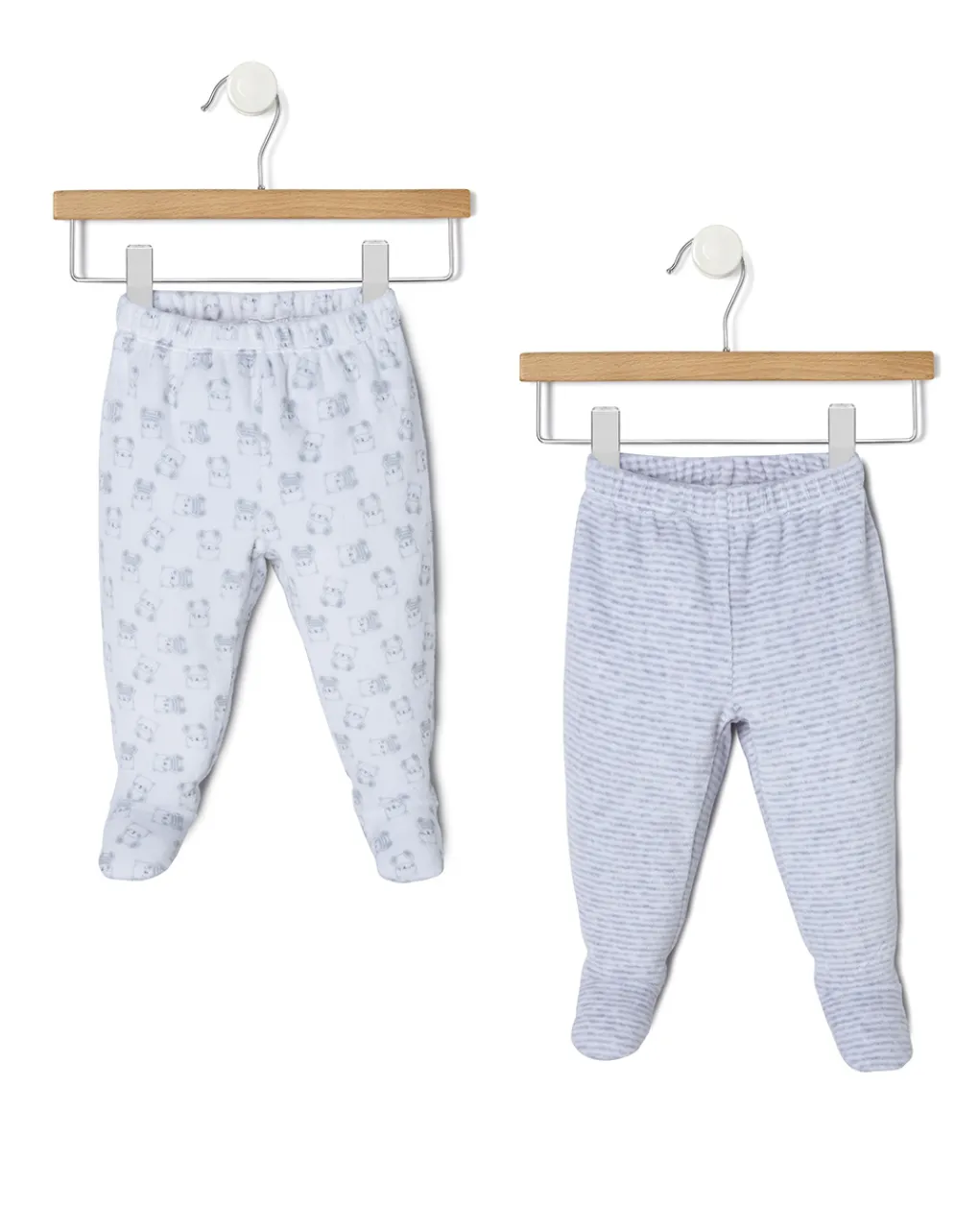 Prenatal Pantaloni E Salopette-Pack 2 Pezzi Ghette In Ciniglia Unisex