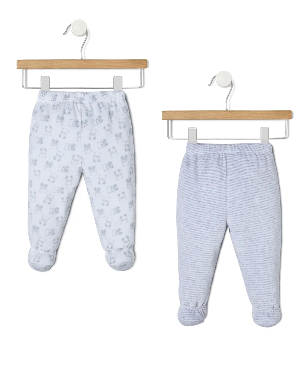 Prenatal Pantaloni E Salopette-Pack 2 Pezzi Ghette In Ciniglia Unisex