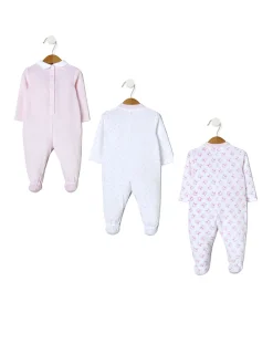 Prenatal Abiti Completi E Tutine-Pack 3 Pezzi Tutine In Ciniglia