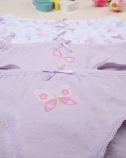 Prenatal Intimo E Calze-Pack 5 Slip Bambina In Jersey