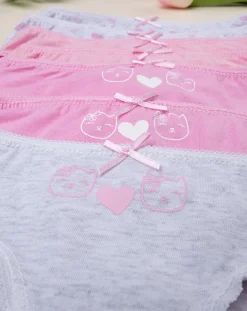 Prenatal Intimo E Calze-Pack 7 Slip Bambina Stampati
