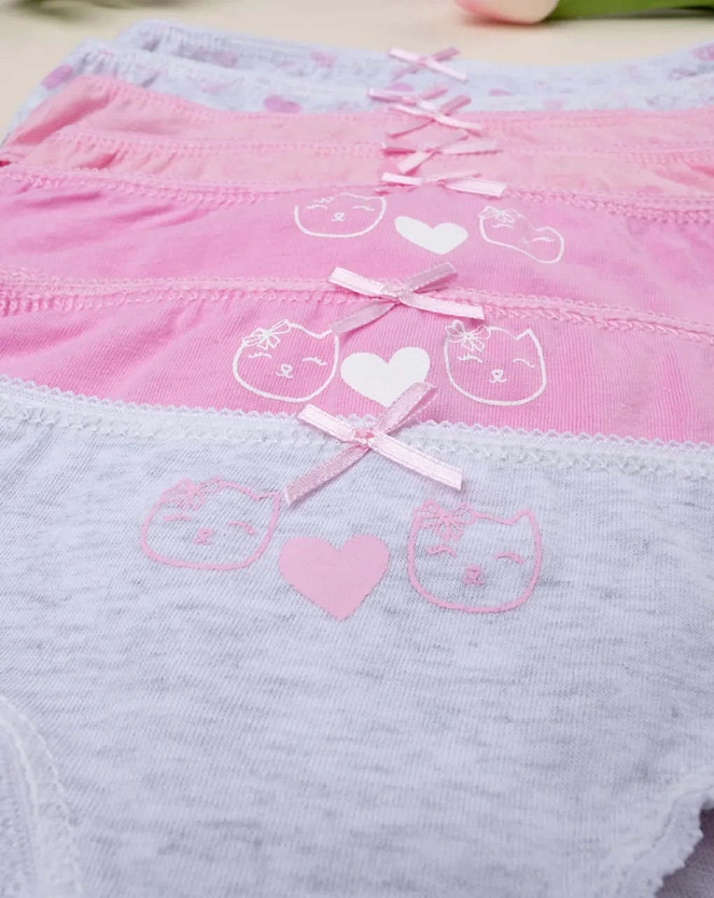 Prenatal Intimo E Calze-Pack 7 Slip Bambina Stampati