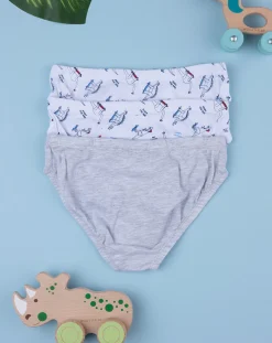Prenatal Intimo E Calze-Pack 3 Slip Bambino "Dinosauri”
