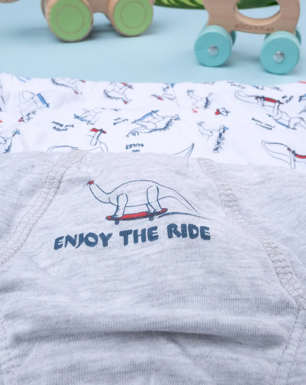 Prenatal Intimo E Calze-Pack 3 Slip Bambino "Dinosauri”