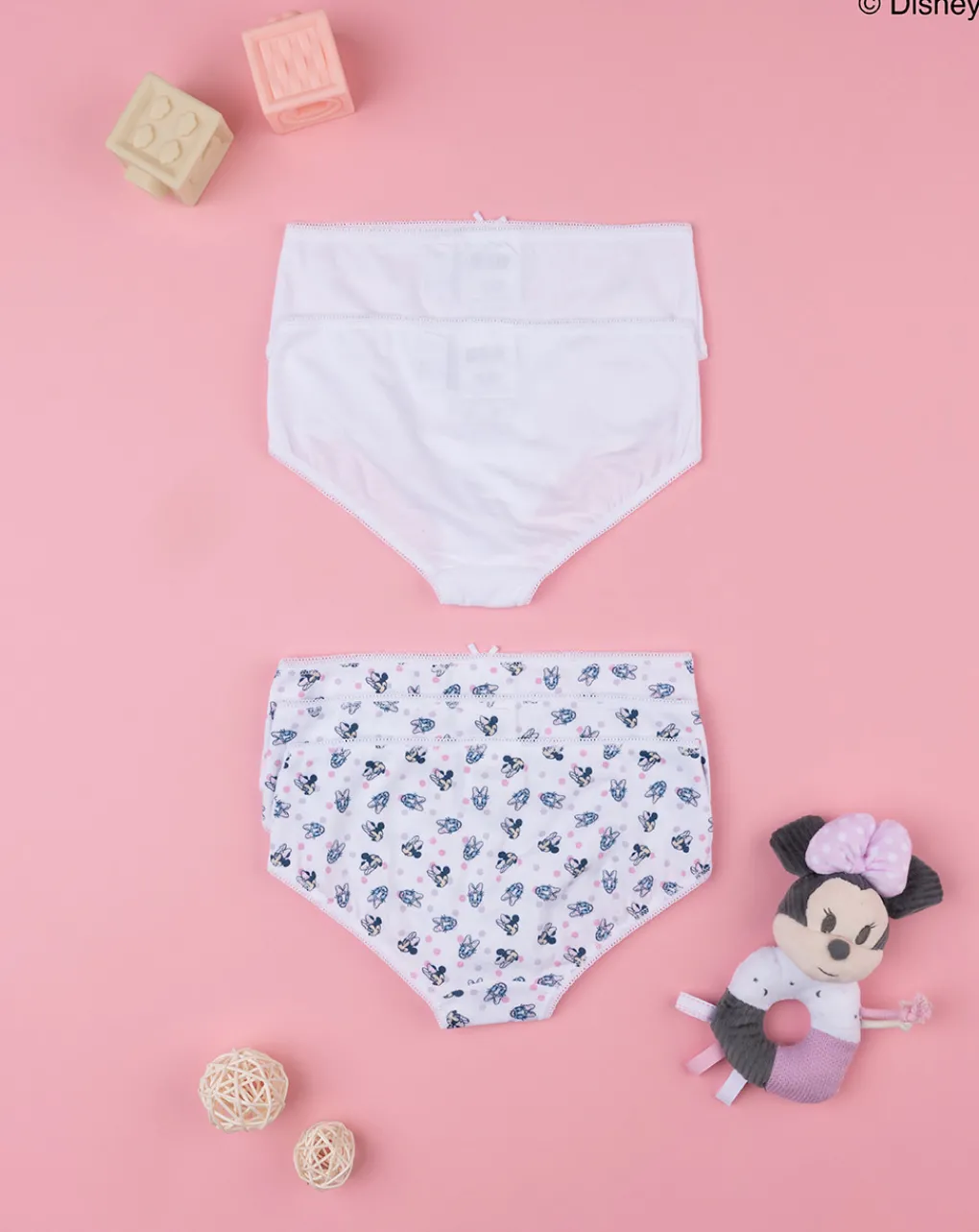 Prenatal Intimo E Calze-Pack 5 Slip Jersey Bimba "Minnie”