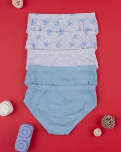 Prenatal Intimo E Calze-Pack 5 Slip Jersey Bimbo