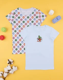 Prenatal Intimo E Calze-Pack 2 T-Shirt Bimbo "Avangers”