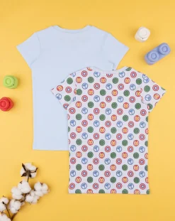 Prenatal Intimo E Calze-Pack 2 T-Shirt Bimbo "Avangers”