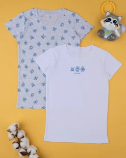 Prenatal Intimo E Calze-Pack 2 T-Shirt Intime Boy "Robot”