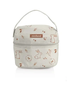 Miniland Thermos E Contenitori Pappa-Pack-2-Go Natursquare Bunny
