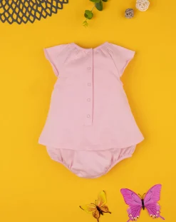 Prenatal Abiti Completi E Tutine-Pagliaccetto Bimba Jersey Rosa