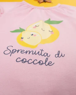 Prenatal Abiti Completi E Tutine-Pagliaccetto Bimba Jersey Rosa