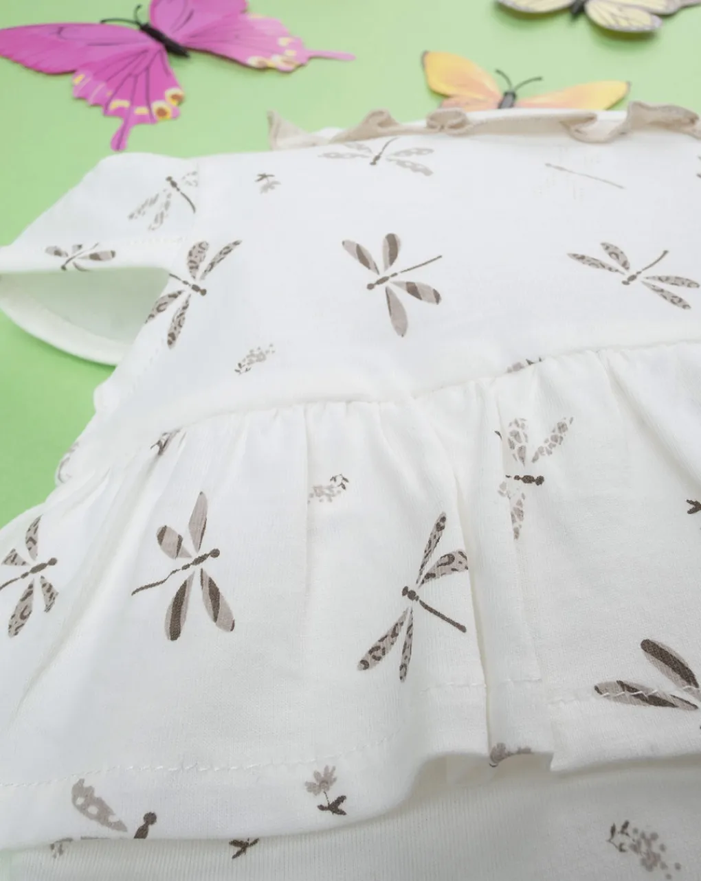 Prenatal Abiti Completi E Tutine-Pagliaccetto Bimba Jersey "Libellule”