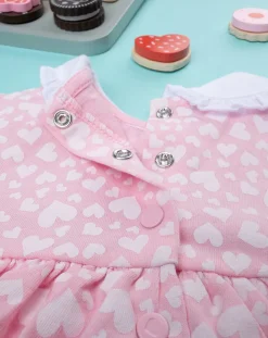Prenatal Abiti Completi E Tutine-Pagliaccetto Bimba Jersey A Fiori