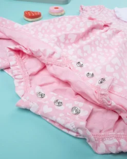 Prenatal Abiti Completi E Tutine-Pagliaccetto Bimba Jersey A Fiori