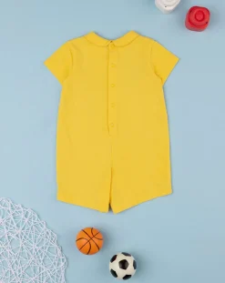 Prenatal Abiti Completi E Tutine-Pagliaccetto Bimbo "Basketball” Giallo