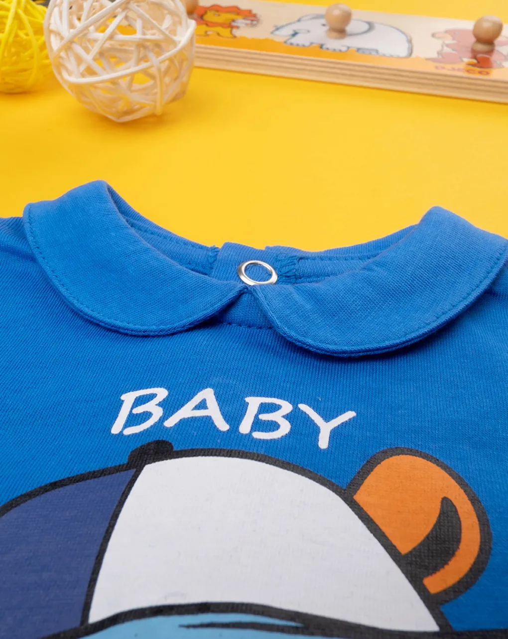 Prenatal Abiti Completi E Tutine-Pagliaccetto Bimbo Blu Con Stampa Tigre