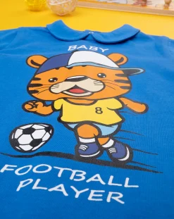 Prenatal Abiti Completi E Tutine-Pagliaccetto Bimbo Blu Con Stampa Tigre