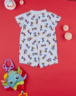 Prenatal Abiti Completi E Tutine-Pagliaccetto Bimbo "Mickey Mouse” Grigio