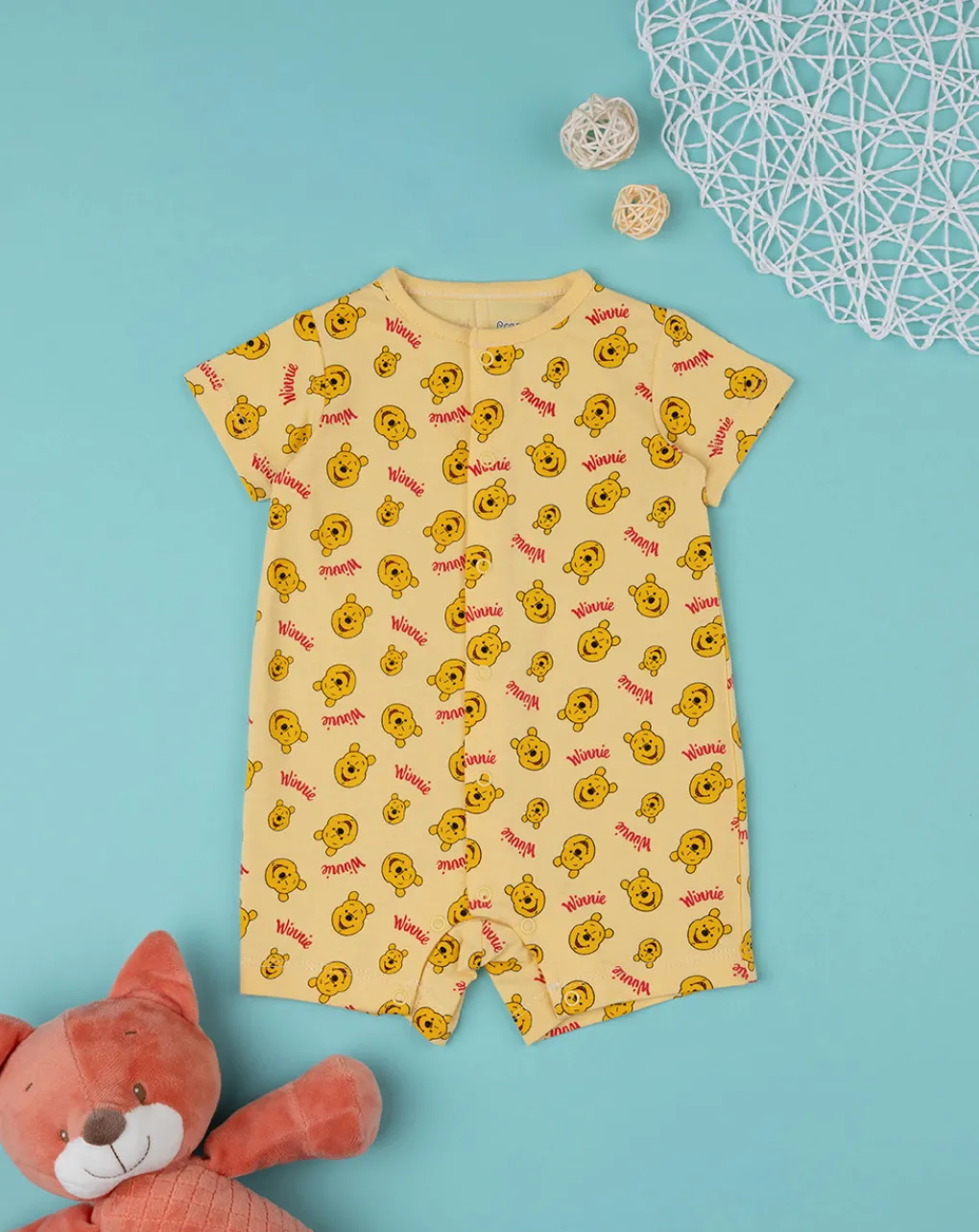 Prenatal Abiti Completi E Tutine-Pagliaccetto Corto Winnie The Pooh