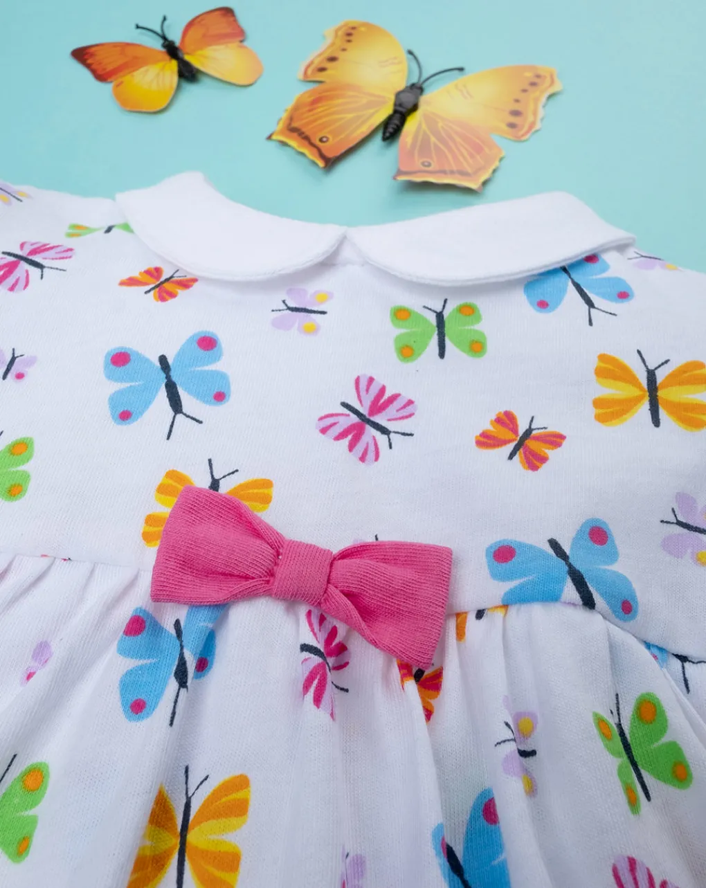 Prenatal Abiti Completi E Tutine-Pagliaccetto Jersey Bimba "Farfalle”