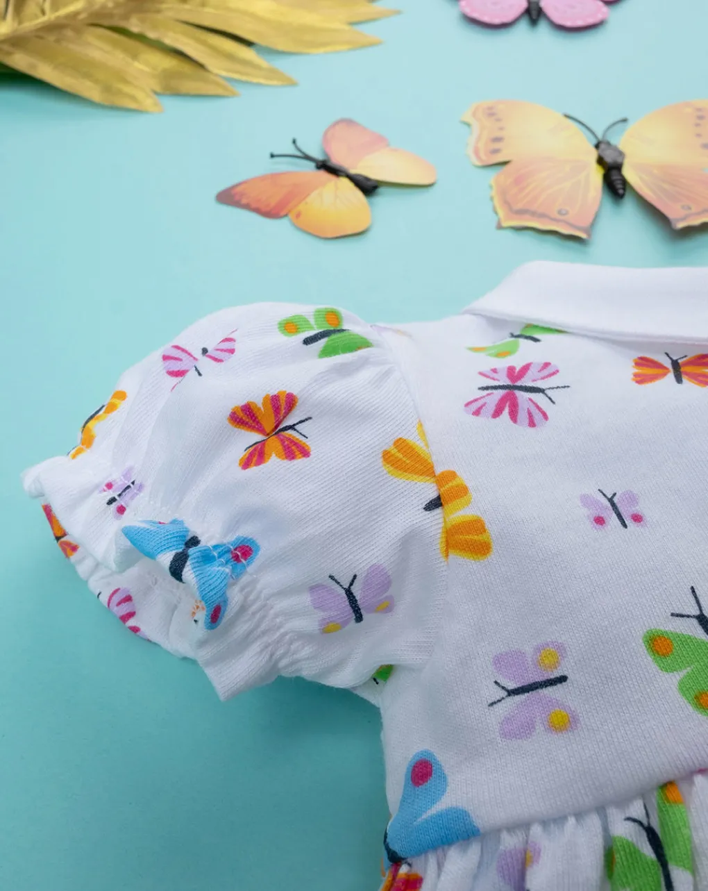 Prenatal Abiti Completi E Tutine-Pagliaccetto Jersey Bimba "Farfalle”