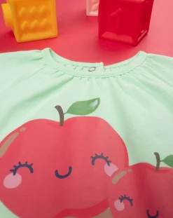 Prenatal Abiti Completi E Tutine-Pagliaccetto Jersey Bimba Verde