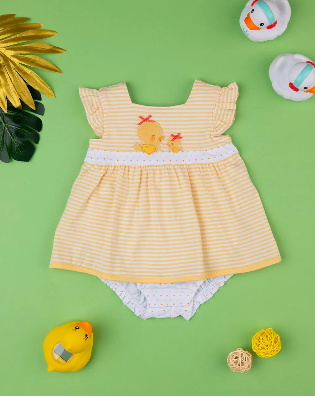 Prenatal Abiti Completi E Tutine-Pagliaccetto Jersey Bimba "Pulcino”
