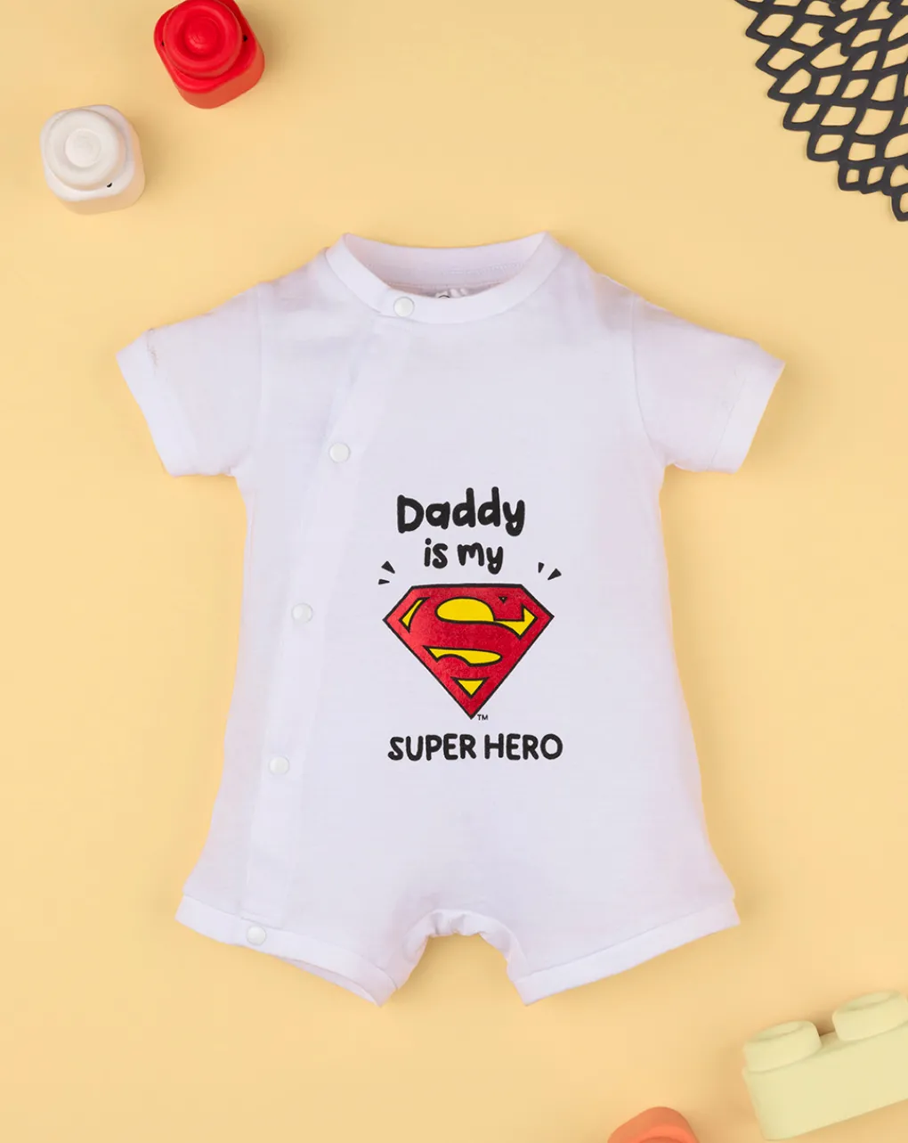 Prenatal Abiti Completi E Tutine-Pagliaccetto Jersey Bimbo "Superhero”