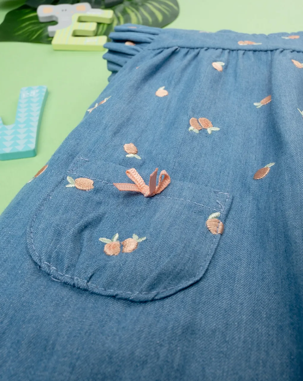 Prenatal Abiti Completi E Tutine-Pagliaccetto Neonata Chambray