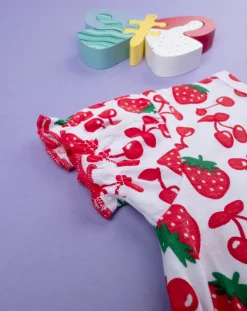 Prenatal Abiti Completi E Tutine-Pagliaccetto Neonata Jersey Fragoline