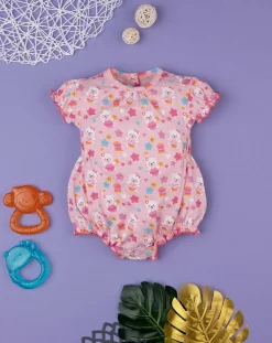 Prenatal Abiti Completi E Tutine-Pagliaccetto Neonata Jersey Fantasia Allover