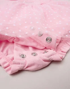 Prenatal Abiti Completi E Tutine-Pagliaccetto Neonata Rosa Con Tulle