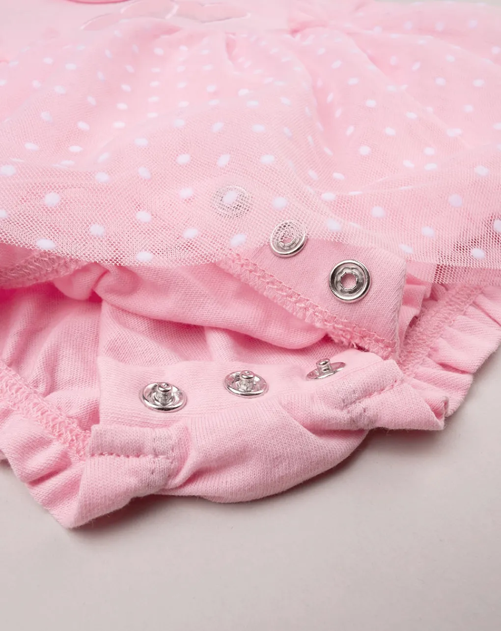 Prenatal Abiti Completi E Tutine-Pagliaccetto Neonata Rosa Con Tulle