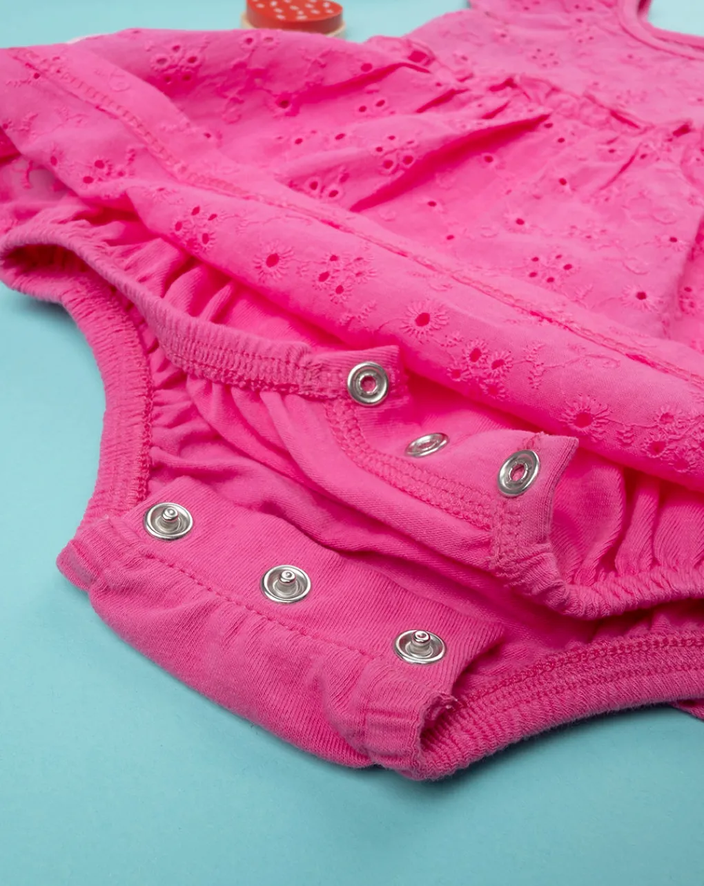 Prenatal Abiti Completi E Tutine-Pagliaccetto Sangallo Neonata Fucsia