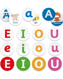 Headu Giochi Didattici-Palline Letterine. Vocali E Prime Parole Con Un Metodo Originale 2/4 Anni -