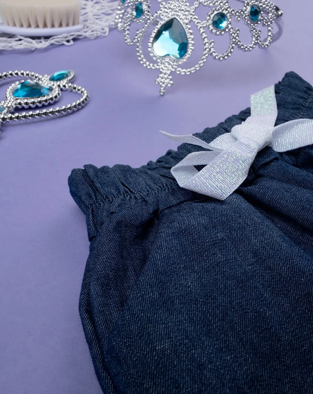 Prenatal Jeans Pantaloni E Salopette-Pantaloncino Bimba In Tencell