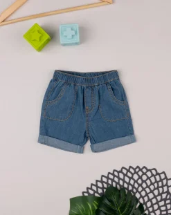 Prenatal Accessori Neonato-Pantaloncino Corto Bambino Con Risvolto