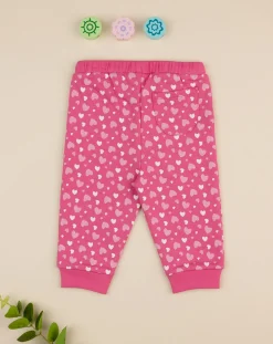 Prenatal Pantaloni E Salopette-Pantalone Bimba Fucsia