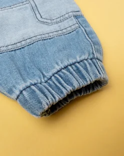 Prenatal Jeans Pantaloni E Salopette-Pantalone Bimbo Denim Patch