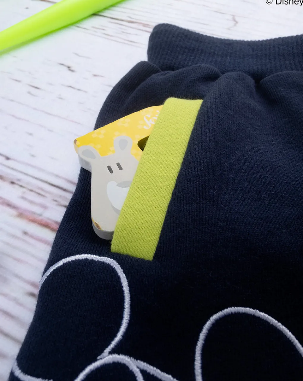 Prenatal Jeans Pantaloni E Salopette-Pantalone Bimbo "Mickey” Blu