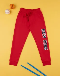 Prenatal Jeans Pantaloni E Salopette-Pantalone Bimbo Rosso