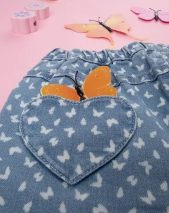Prenatal Jeans Pantaloni E Salopette-Pantalone Denim Bimba